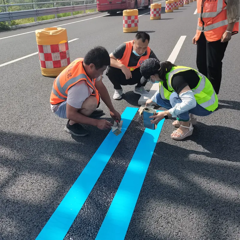 Plester penanda beton dan trotoar, MANCAI kuning kelas reflektif daya tahan tinggi