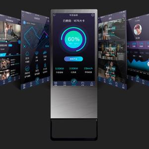 Android Smart Photo Booth <strong>LCD</strong> Magic Mirror Advertising <strong>Display</strong> Fitness Magic Fitness Mirrors Smart Magic Mirror - Product Image 2