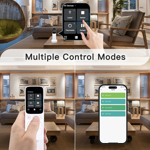 MOES Wifi Tuya akıllı merkezi kontrol paneli kablosuz dokunmatik ekran ev aletleri için el IR uzaktan kumanda - Product Image 6