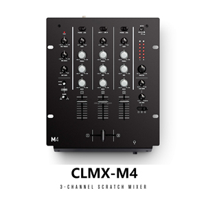 Clavax CLMC-M4サウンドミキシングコンソールプロフェッショナル3チャンネルDJミキサーRCA 1/4インチレコード入力出力3バンドDJミキサー - Product Image 6