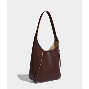 Yeni büyük kapasiteli gidip Tote çanta PU deri yüksek kalite basit koltukaltı çanta tasarımcısı moda lüks omuzdan askili çanta kadınlar için - Product Image 2