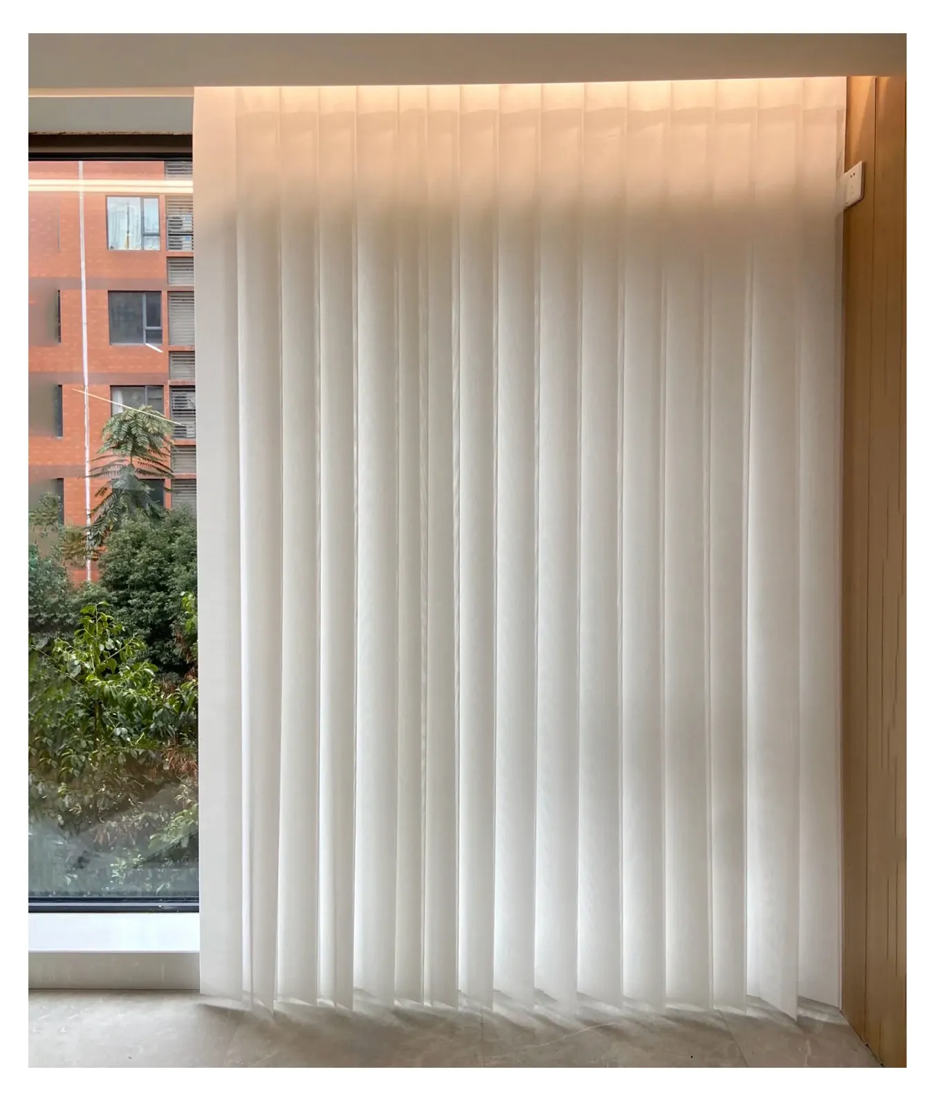 Persianas de sueño motorizadas, cortinas Hanas para sala de estar, cortina inteligente para interiores, persianas verticales para ventana para decoración del hogar