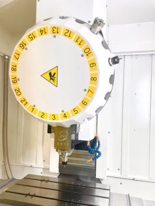 T6 T7 система управления Fanuc ATC 21 Инструментальный магазин Hiwin линейный направляющий рельс вертикальный обрабатывающий центр - Product Image 4