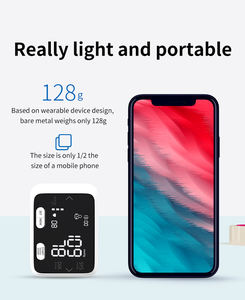 Dijital akıllı otomatik bilek kan basıncı monitörü BP makinesi metre tansiyon aleti otomatik Tensiomtros modeli manşet plastik - Product Image 6