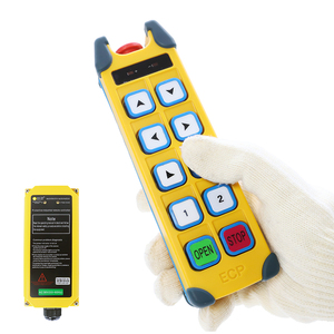 Buona vendita industriale gru Wireless telecomando con 8 pulsanti a velocità singola Anti-corrosione senza olio ricevitore a codice fisso - Product Image 2