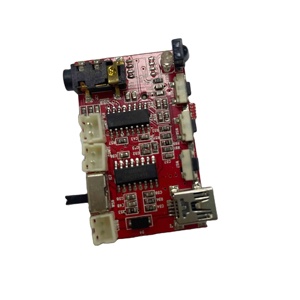 SZHFJCTH Voice Sound-Wiedergabe modul für Arduino MP3-Player-Modul Klasse-D-Verstärker platine 3W + 3W Speicher DY-SV8F SD/TF C - Product Image 3