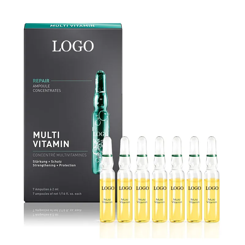 OEM wholesale for dry skin multi vitamin active purification soothing repair ampoule serum