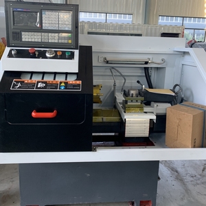 Máquina de torno CNC pequeña, torno paralelo, mini torno CNC para corte de rosca de precisión - Product Image 4