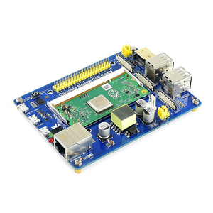Scheda di espansione del modulo di calcolo #44199 Raspberry Pi CM3/3lite/3/3 + battiscopa con PoE
