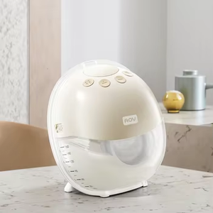 Tragbare elektrische Milch pumpe 150ml Kapazität Soft Wearable Liquid Level Monitoring Starke Absaugung Custom OEM - Product Image 2