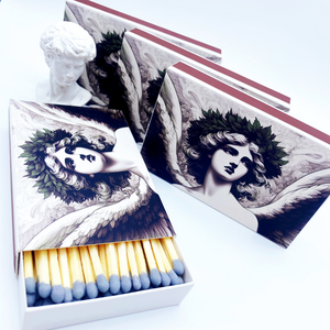 4 inç renkli kafa mum özel tasarım maç kutuları emniyetli kibritler maçlar - Product Image 3