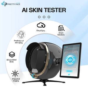 Best verkochte 3D AI huidanalysator - Draagbare gezichtsdiagnosescanner met slim AI-rapport & trendtracking voor thuis & beautysalon - Product Image 1
