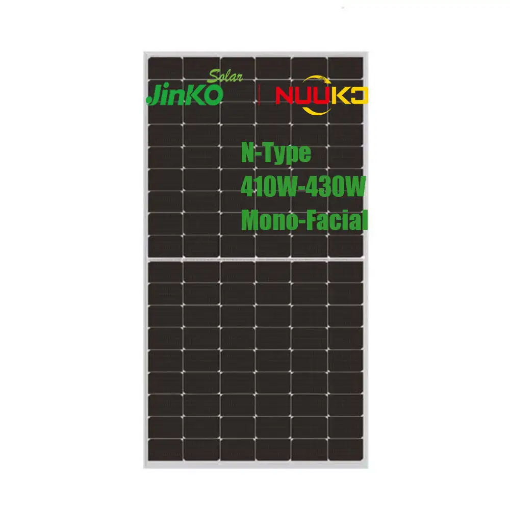 Jinko N loại giá cả cạnh Tranh Top con chất lượng perc Mono PV mô-đun 410 Watt Jinko 430W 460W 600W 700W panel năng lượng mặt trời 550 watt