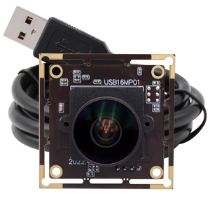 ELP Free Driver USB2.0 modulo fotocamera 16MP IMX298 Raspberry Pi videoconferenza Mini USB Webcam grandangolare Fisheye - Product Image 6