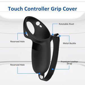 VR Handle Silicone Protective Cover for Meta <strong>Quest</strong> Pro Controller Handle Grip Shell Full Protective for <strong>Quest</strong> Pro VR Accessories - Product Image 2