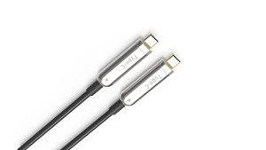 High Quality 8K 60HZ Fibre Optic Cable PVC Custom LOGO Type C Male Type C Male Transfer Image Cable for <strong>Microphone</strong> Monitor - Product Image 6