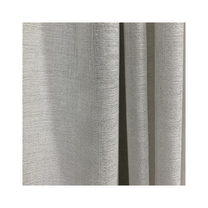 快速交货100% 涤纶Linin外观窗帘面料卧室和客厅 - Product Image 1