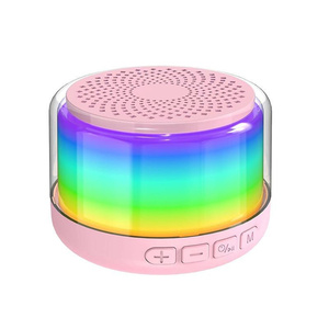 原装K8便携式TWS迷你音箱蓝牙5.0室外室内音箱RGB 360环绕声低音炮tf卡 - Product Image 1