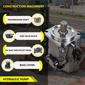 923141,0099 <span class=keywords><strong>Kalmar</strong></span> гидравлический насос ALA10V060DFR1 для DCU80-100 штабелера 28 мПа 334 л.с. запасные части для двигателя - Product Image 2