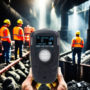Taşınabilir tek gaz detektörü LCD ses ışık titreşimli Alarm LEL O2 H2S CO O3 CO2 gazlar kaçak dedektörü değiştirme MSA PRO - Product Image 4