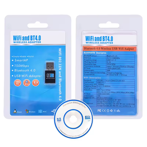 BT4.0 and Mini <strong>USB</strong> 2.4G <strong>Wireless</strong> WiFi Dongle <strong>for</strong> Desktop Computer - Product Image 6