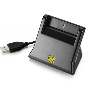 เครื่องอ่านสมาร์ทการ์ดยูเอสบีสำหรับบัตรธนาคาร ic/id dnie ATM CAC EMV TF SD ช่องเสียบซิมการ์ด Cloner สำหรับ Windows 7 8 10 Linux - Product Image 1