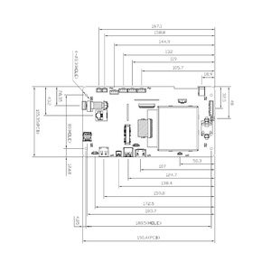 15.6 pollici Hmi Smart Tft Display Lcd RK3568 RK3288 1024*600 intelligente integrato modulo Tft Lcd - Product Image 3