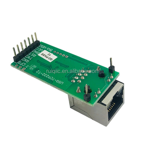 Doppia porta seriale al modulo Ethernet USR-TCP232-T2 la porta di rete RJ45 3.3V / 5V modulo Dual compatibile