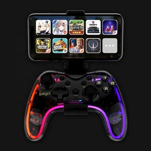 Mando PG-9228 para Nintendo Switch/IOS/Android/PC/P4/P3, mando transparente RGB colorido - Product Image 6