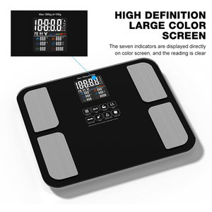 Лидер продаж, большие стеклянные умные весы для тела, весы, весы, умные весы с приложением - Product Image 3