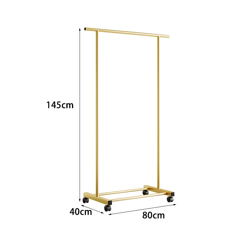8040145-gold-simple single-layer rack