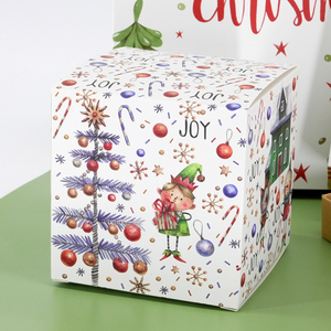 Biodegradable Eco-Friendly Bulk Discounts Design Festive Packaging Gift Box Recycled Paper Christmas Box - Product Image 5