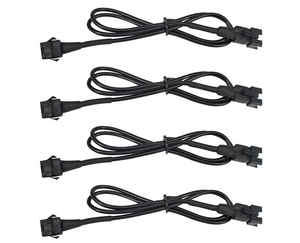Motorcycle <strong>Led</strong> Strip Extension Cable Wire Cord <strong>90cm</strong>/120cm/150cm and 1-to-10 Splitter for <strong>LED</strong> Glow Light Multi-color Neon Strip