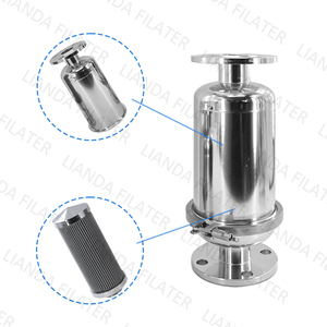 LIANDA <strong>Small</strong> Particle Liquid <strong>Filter</strong> 40 M3/h Stainless Steel Water Filtration Machine Bag <strong>Filter</strong> Housing Mesh Core Components - Product Image 4