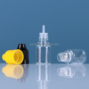 Squeeze Transparent 3ml <strong>5ml</strong> 10ml 15ml 30ml 50ml 100ml Juice PET Plastic clear Liquid <strong>Bottle</strong> <strong>with</strong> Child Proof Resistant <strong>Cap</strong> Lid - Product Image 6