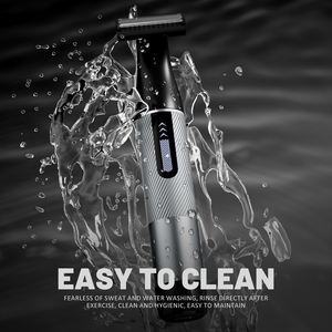 Ruibo râu tông đơ cho nam giới cơ thể tông đơ bóng Máy cạo râu có thể sạc lại Dao cạo điện cho mũi không thấm nước của nam giới ướt/khô Groomer Kit - Product Image 3