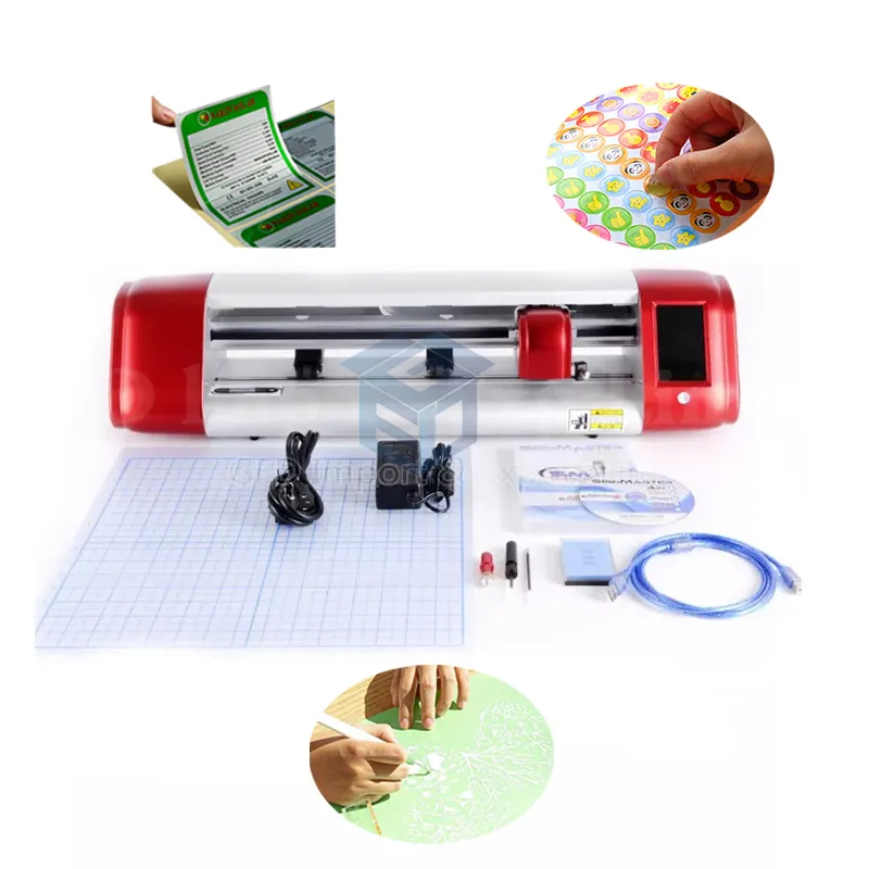 Guangzhou GED 72cm Skycut Vinyl Sticker Cutting Machine Plotter With Automatic Contour Function C24 Cutting Plotter