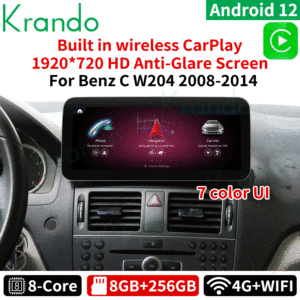 Krando <span class=keywords><strong>Android</strong></span> 12,0 10,25 Zoll Navigation Car <span class=keywords><strong>Player</strong></span> für Mercedes Benz C Klasse W204 NTG 4,5 RHD Wireless <span class=keywords><strong>Smart</strong></span> CarPlay