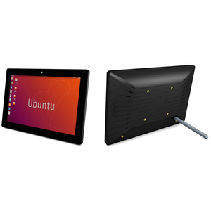 Barato 10,1 pulgadas Android todo en uno PC Quad Core procesador USB 16 GB ROM RJ45 escritorio montado en la pared Panel táctil para negocios - Product Image 1