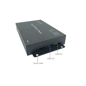 Управление протоколом UDP RS232 кнопочное управление 4K Android Media Player box 2G + 16G с 10 кнопками управления ключом входного интерфейса