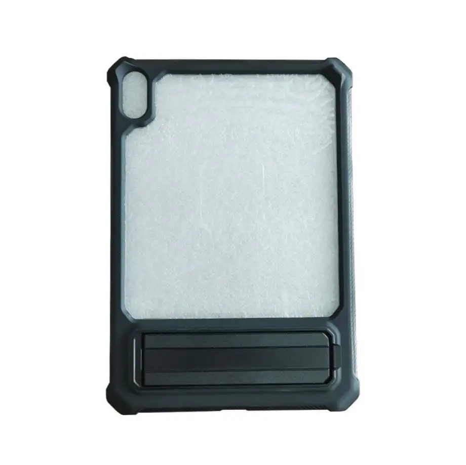 コーナーバッファーPc透明タブレットケースアクリルTpuタブレットカバーIpad mini 6アーマーケース用エアバッグバンパーキックスタンド付き
