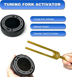 Tùy chỉnh thiết lập <span class=keywords><strong>c</strong></span>ủa 10 Nhôm Điều Chỉnh dĩa 174Hz 528Hz Điều chỉnh dĩa 963Hz 432Hz Điều chỉnh dĩa với đứng - Product Image 4