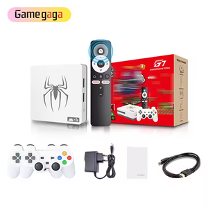 S G7 Game Box 2 in 1 TV Android 13 doppio sistema 3D Games Player WIFI 6 Retro classico Console per videogiochi con Gamepad Wireless - Product Image 1