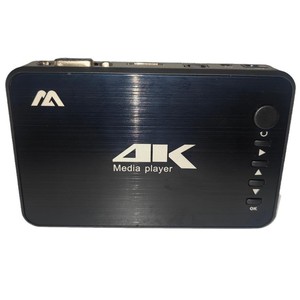 Hot Mini 4K Media Player Support Full HD 1080P VGA Out USB Disk SD Card HDD Multimedia AD pubblicizza PPT MP4 MP3 Player Box - Product Image 4