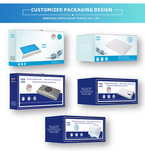 Vua Kích Thước 40*70Cm Bánh Mì Hình Dạng Mềm Thoải Mái Khách Sạn Bộ Nhớ Bọt Gối Cho Ngủ Trắng Có Thể Giặt Tre Mô Hình Cổ Gối - Product Image 4