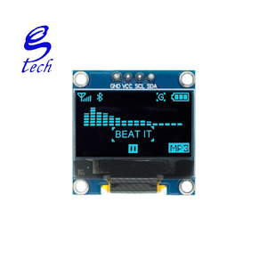 SSD1306 128x64 High Resolution OLED Color Display 0.96 Inch PCB SPI <strong>Interface</strong> SSD1306 OLED <strong>Module</strong> - Product Image 2
