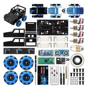 Smart Car Robot Kit Programmierung Ausbildung Verfolgung Ultraschall Hindernis vermeidung Offroad-Roboter auto Kompatibel mit Arduino UNO