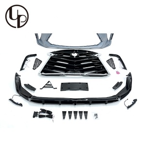 sienna <strong>Thunder</strong> NO.1 Style 2021 Year PP Material Front Bumper Front Lip with <strong>LED</strong> Lights of Body Kit for sienna <strong>Thunder</strong> Style - Product Image 4
