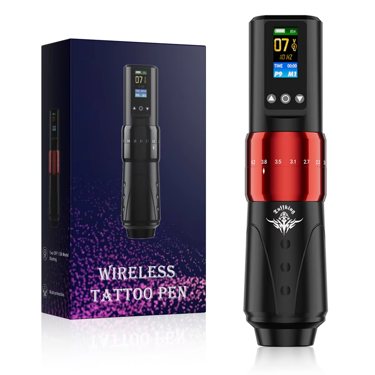 Penna rossa singola