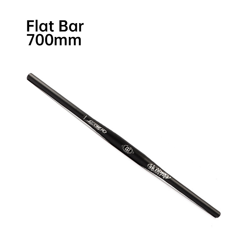Barra plana 700mm-negro